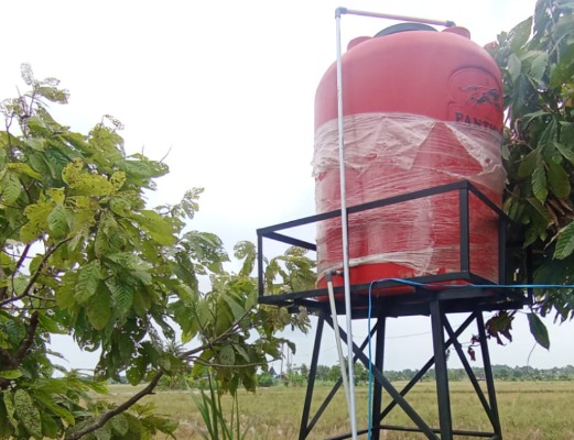 Dukung Kebutuhan Dasar Warga, Satgas TMMD 130 Kodim 0407/Kota Bengkulu Tuntaskan Pembangunan Sumur Bor dan Tower Air