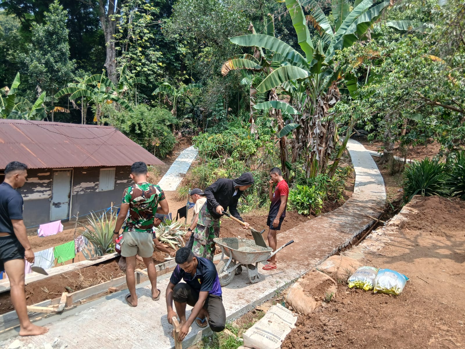 Pembangunan Drainase Dusun Seri Dikebut Demi Lingkungan Lebih Baik di Ambon