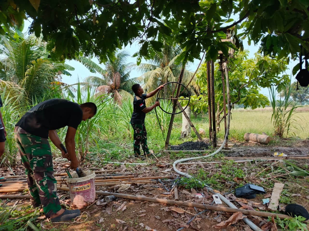 Sumur Bor Dibangun untuk Memenuhi Kebutuhan Air Bersih Warga Bengkulu