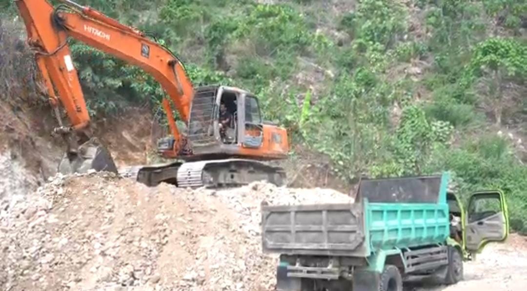 Satgas TMMD Ke-130 Kodim 1403 Percepat Pembangunan Jalan di Luwu Timur