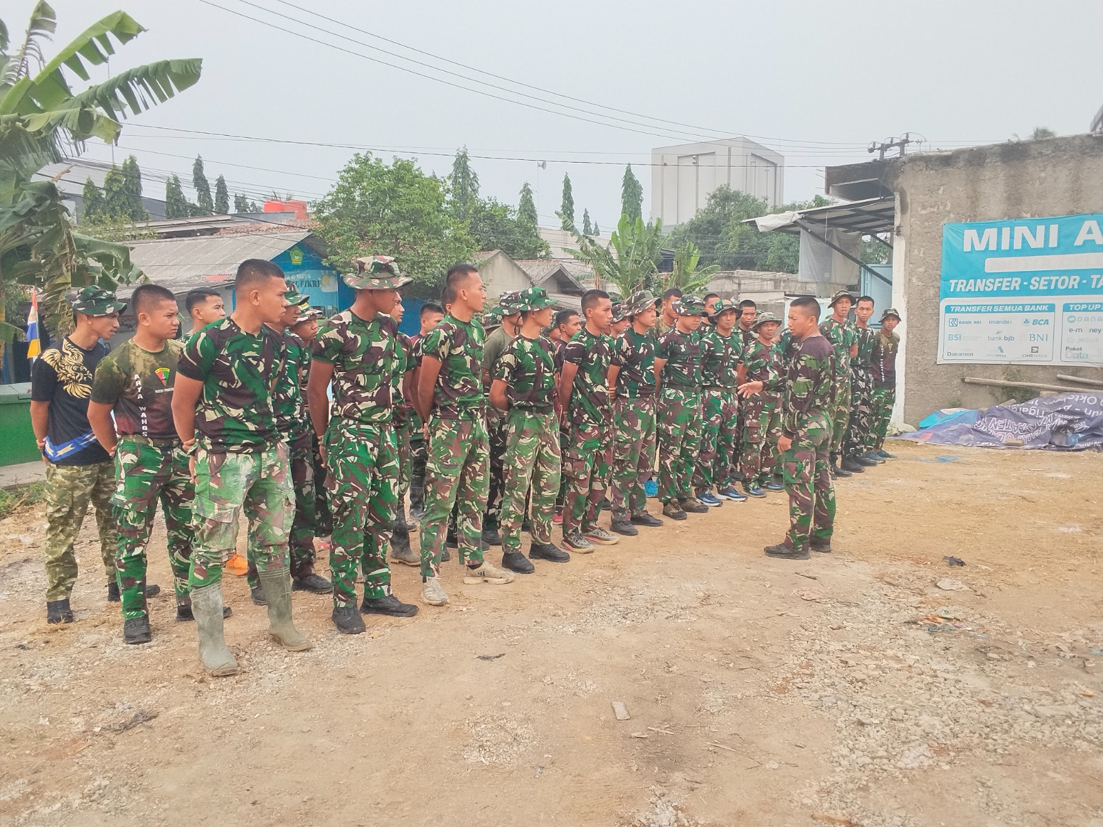 Kegiatan Apel Pagi Satgas TMMD ke-130 Kodim 0510/Tigaraksa