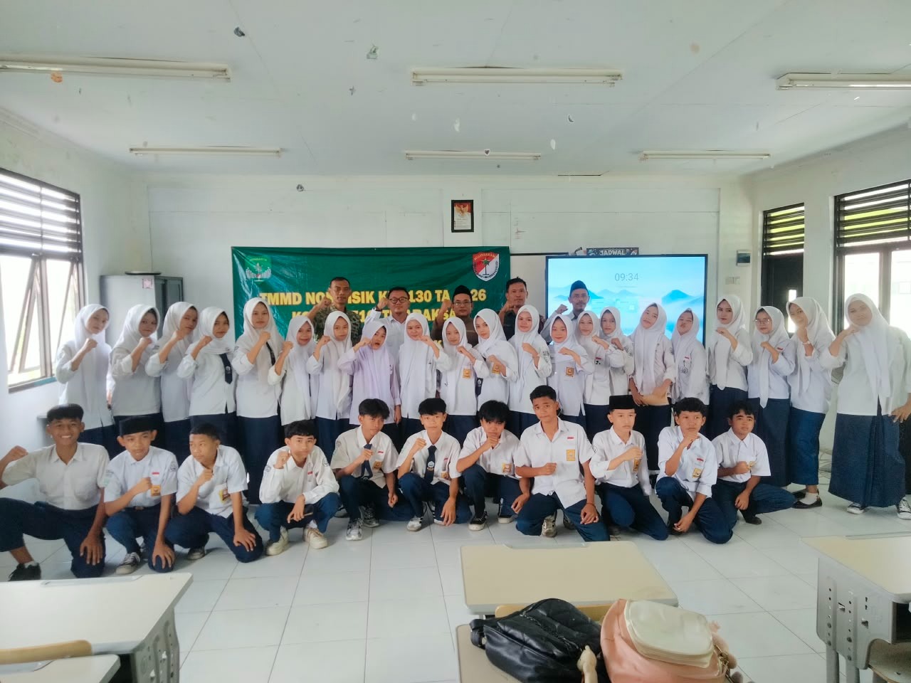 Perkuat Karakter Generasi Muda, Satgas TMMD Tigaraksa Berikan Penyuluhan Kerukunan Beragama