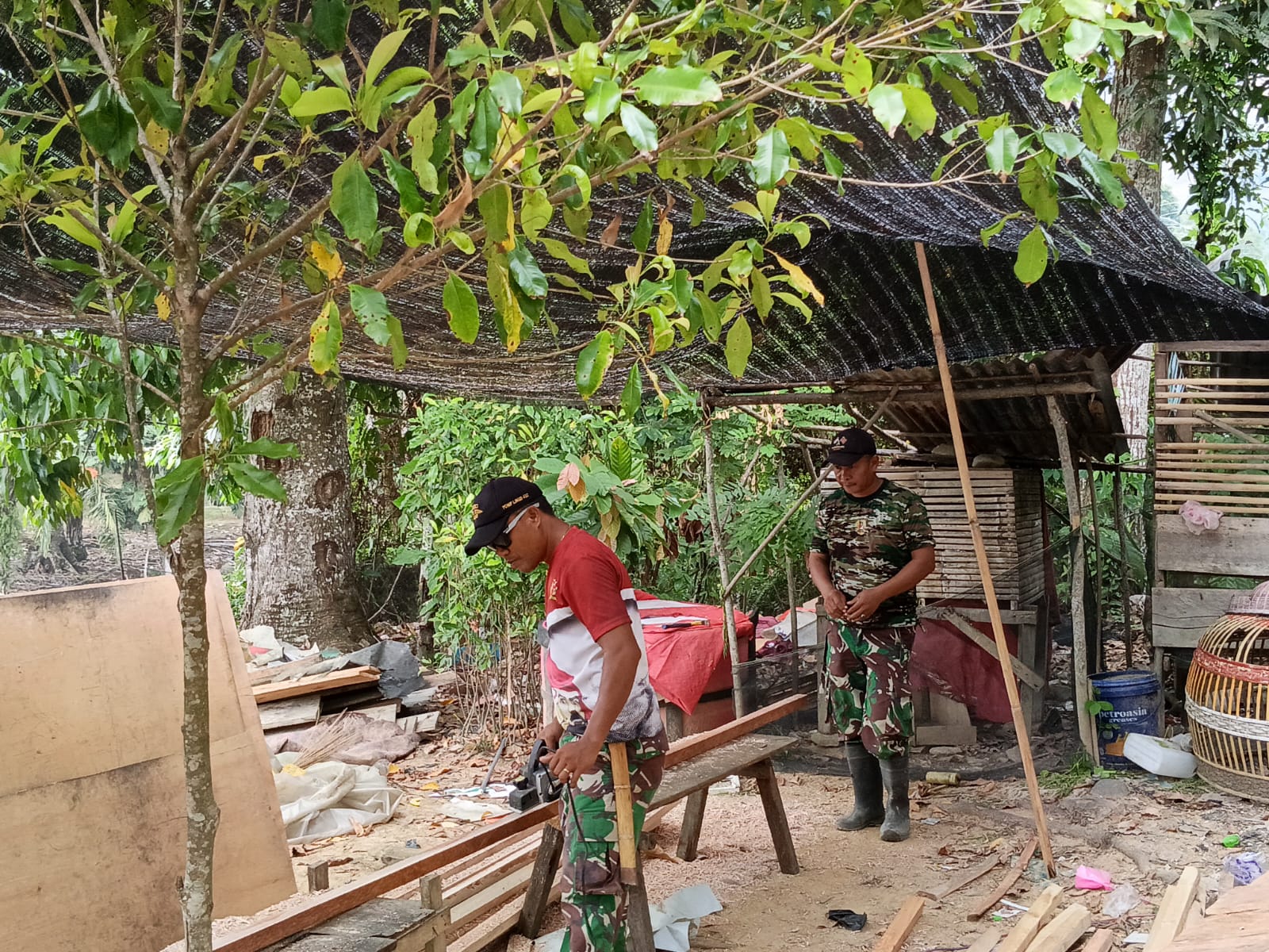 Inisiatif TMMD untuk Membangun Rumah Layak bagi Ibu Wirdawati