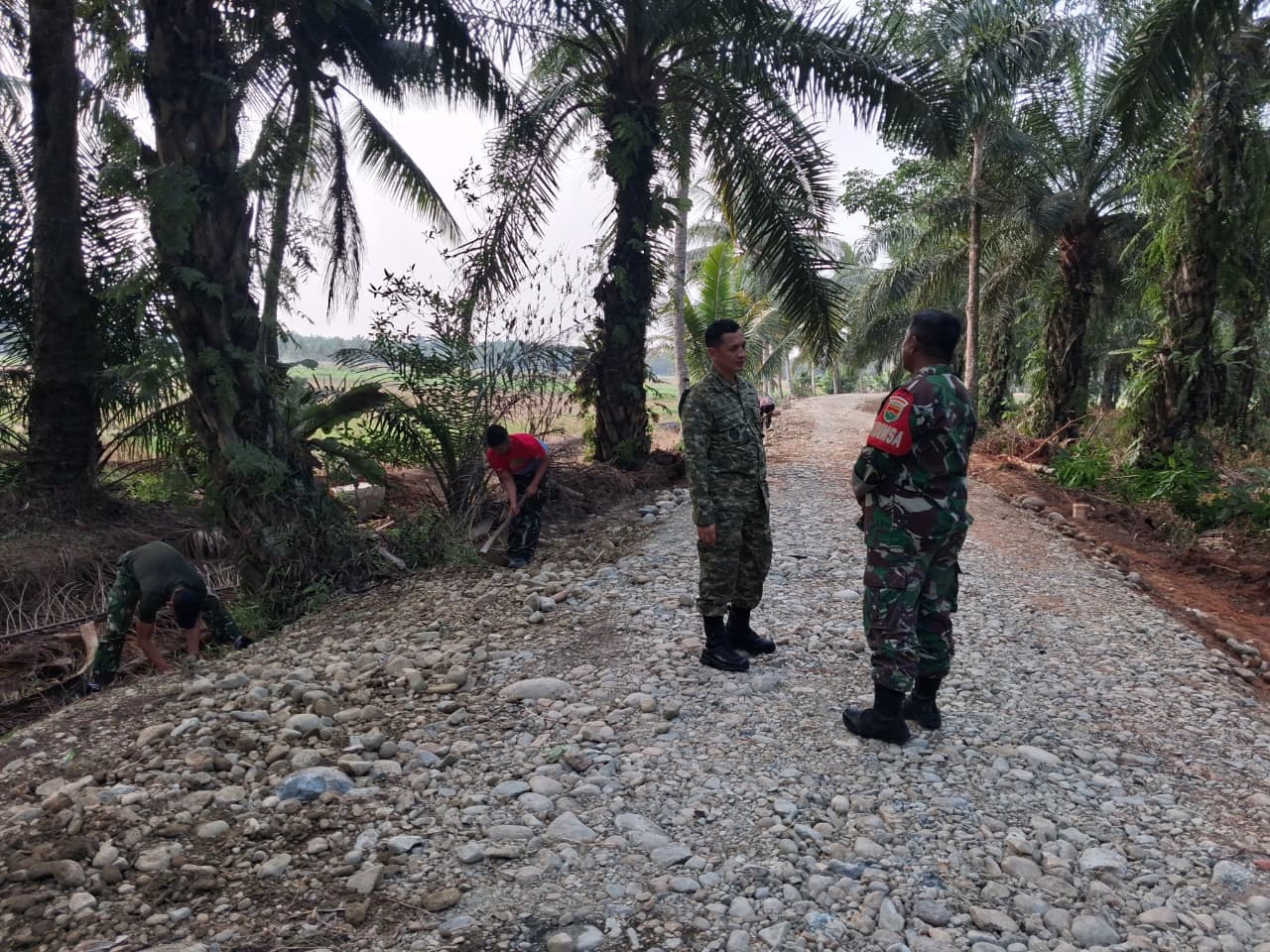 Dukungan Warga Penting, Dansatgas TMMD ke-130 Terus Dorong Kerja Sama