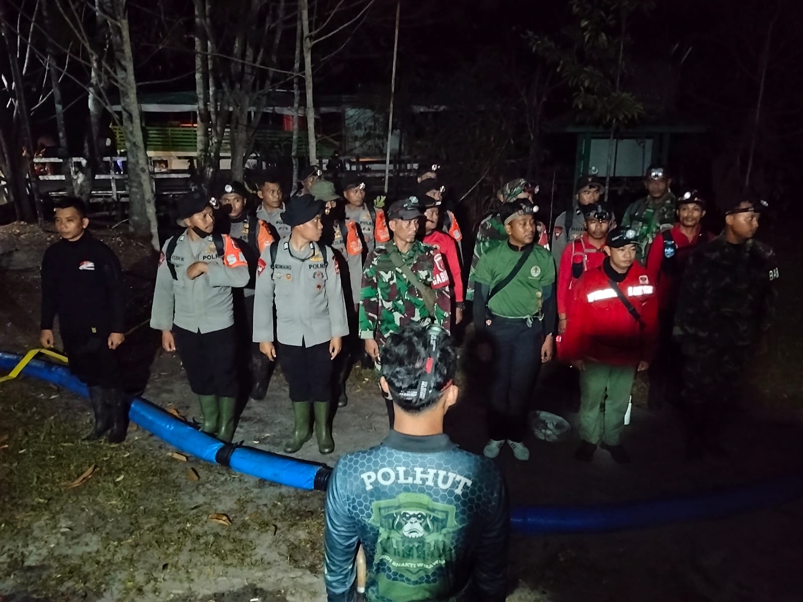 PERAN SATGAS DALAM MENANGANI KARHUTLA DI TNTP