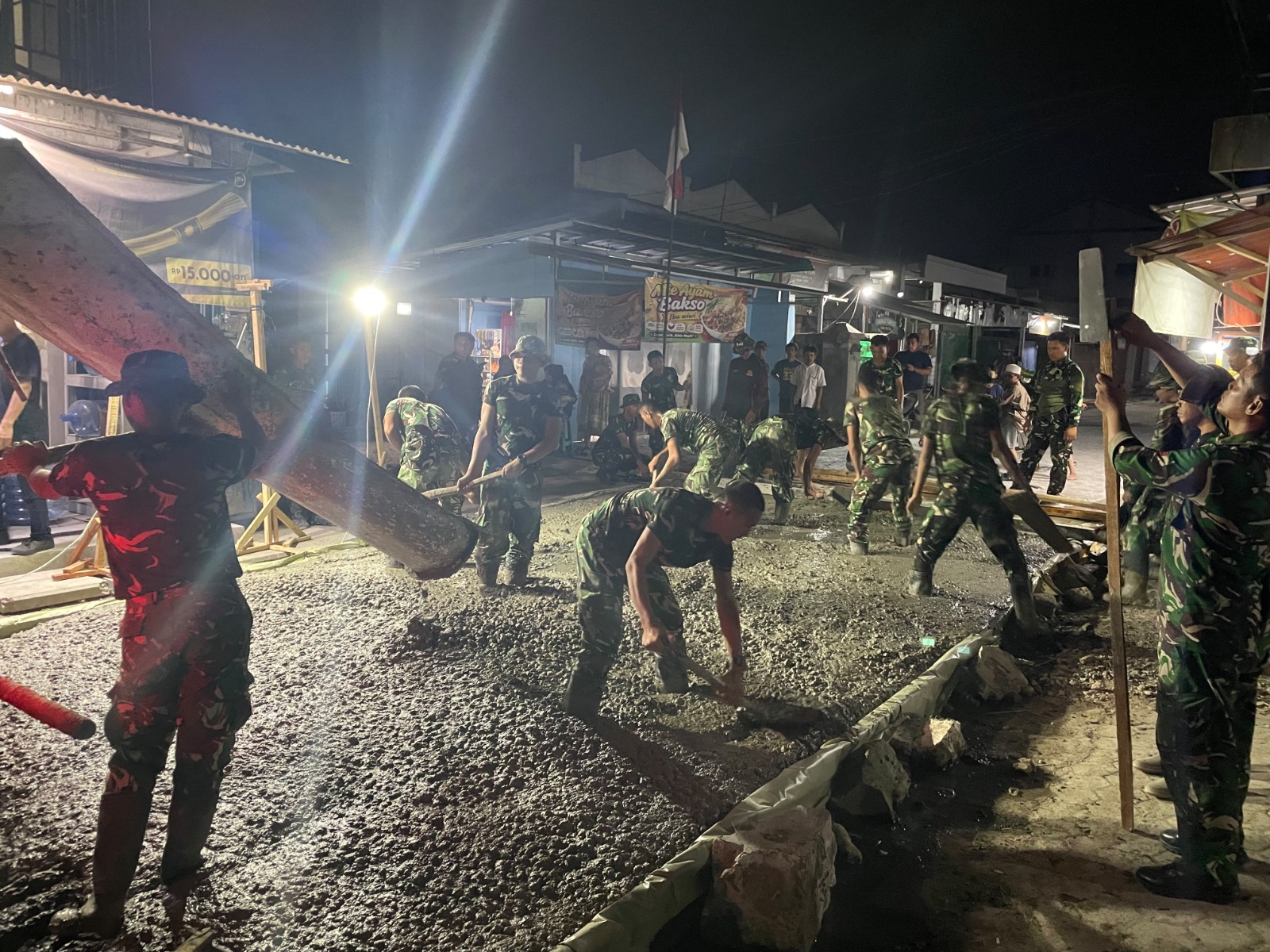 Dukungan TNI dalam Pembangunan Jalan di Sumur Bandung, Akselerasi Aktivitas Masyarakat