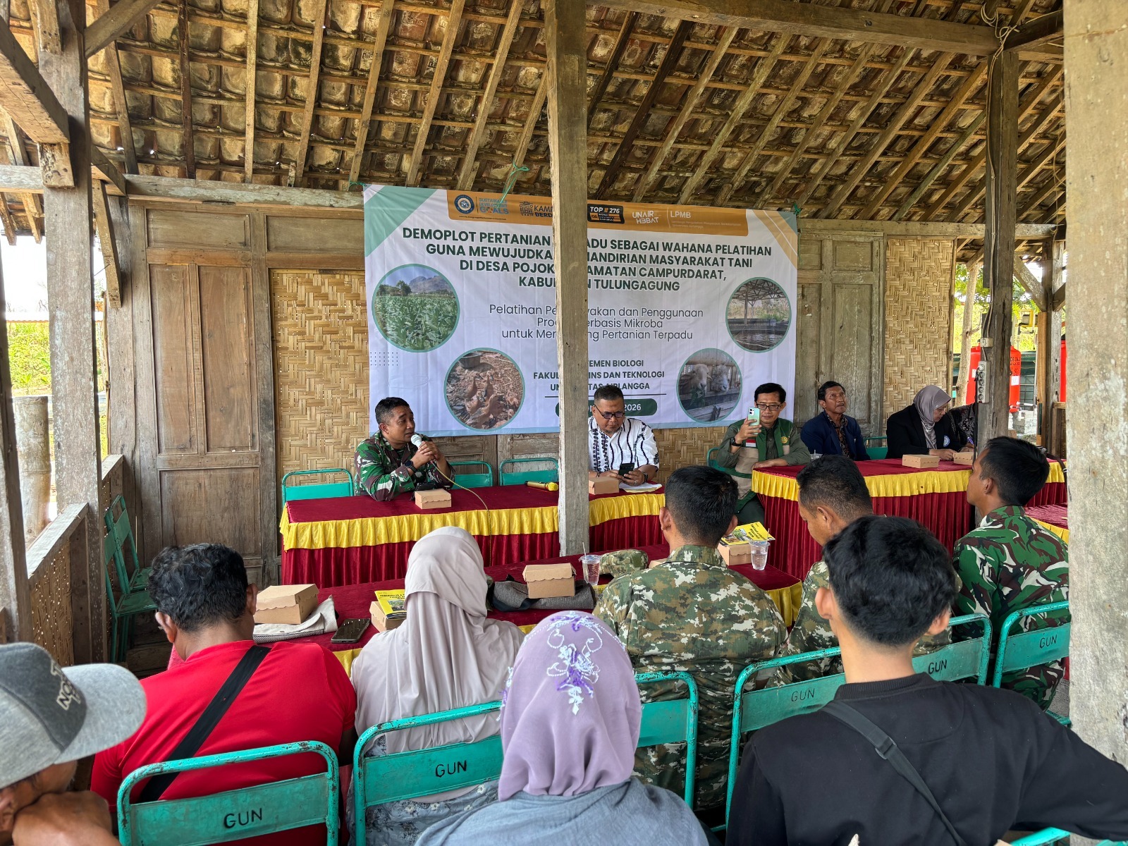 Bukan Sekadar Bangun Infrastruktur, TMMD Tulungagung Ajarkan Pertanian Terpadu kepada Warga