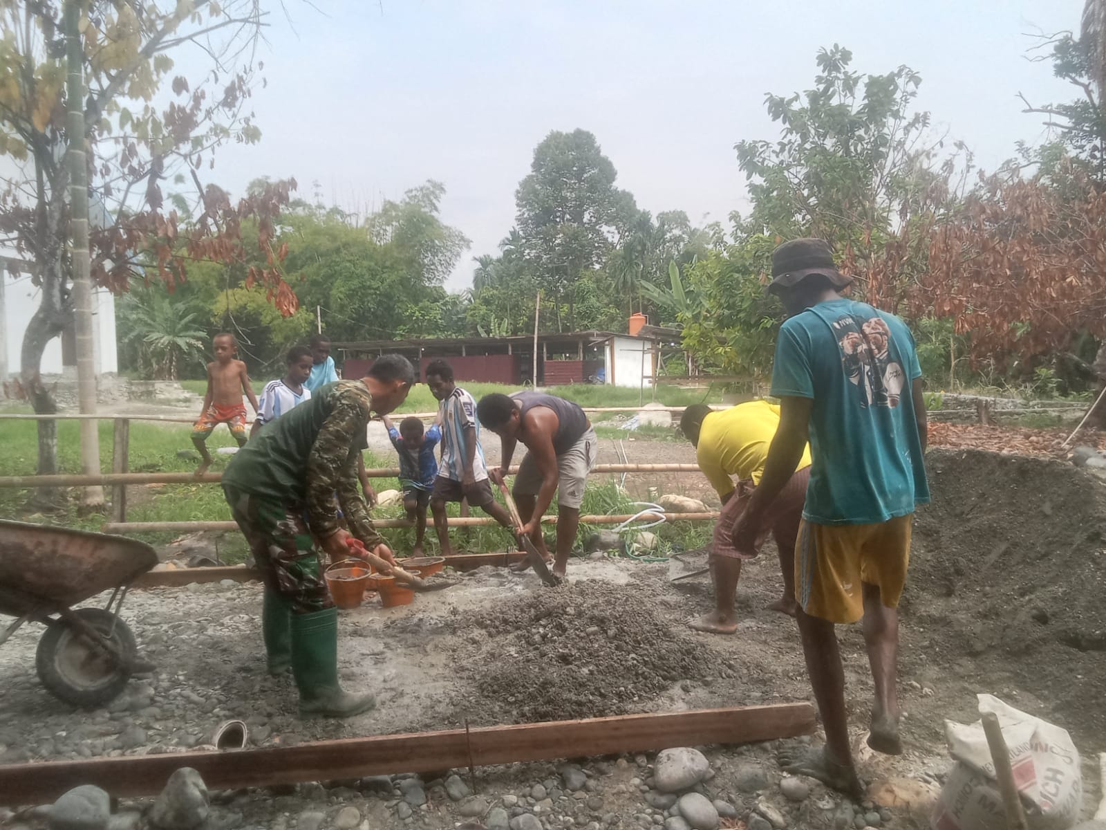Kerja Bersama untuk Pembangunan, Satgas TMMD ke-130 Manokwari Selatan