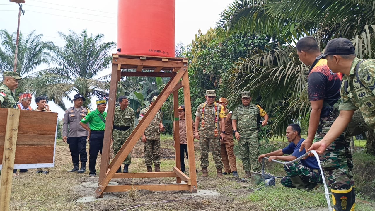 Sumur Bor TMMD ke-130 Jadi Tumpuan Kebutuhan Air Bersih Warga Dusun Marampayang