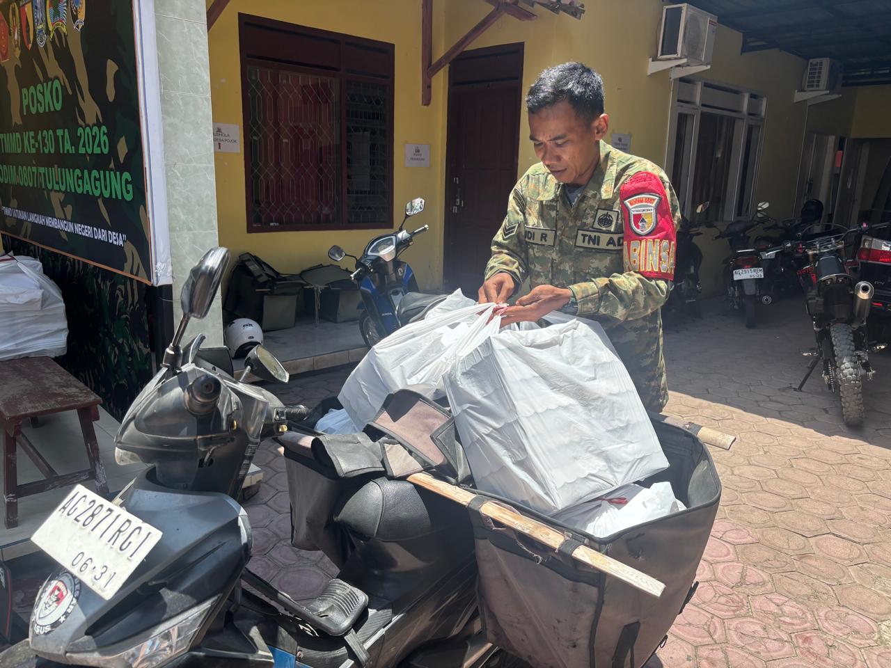 Logistik Posko TMMD Kodim Tulungagung Pastikan Kesiapan Satgas Logistik Posko TMMD Kodim Tulungagung Pastikan Kesiapan Satgas