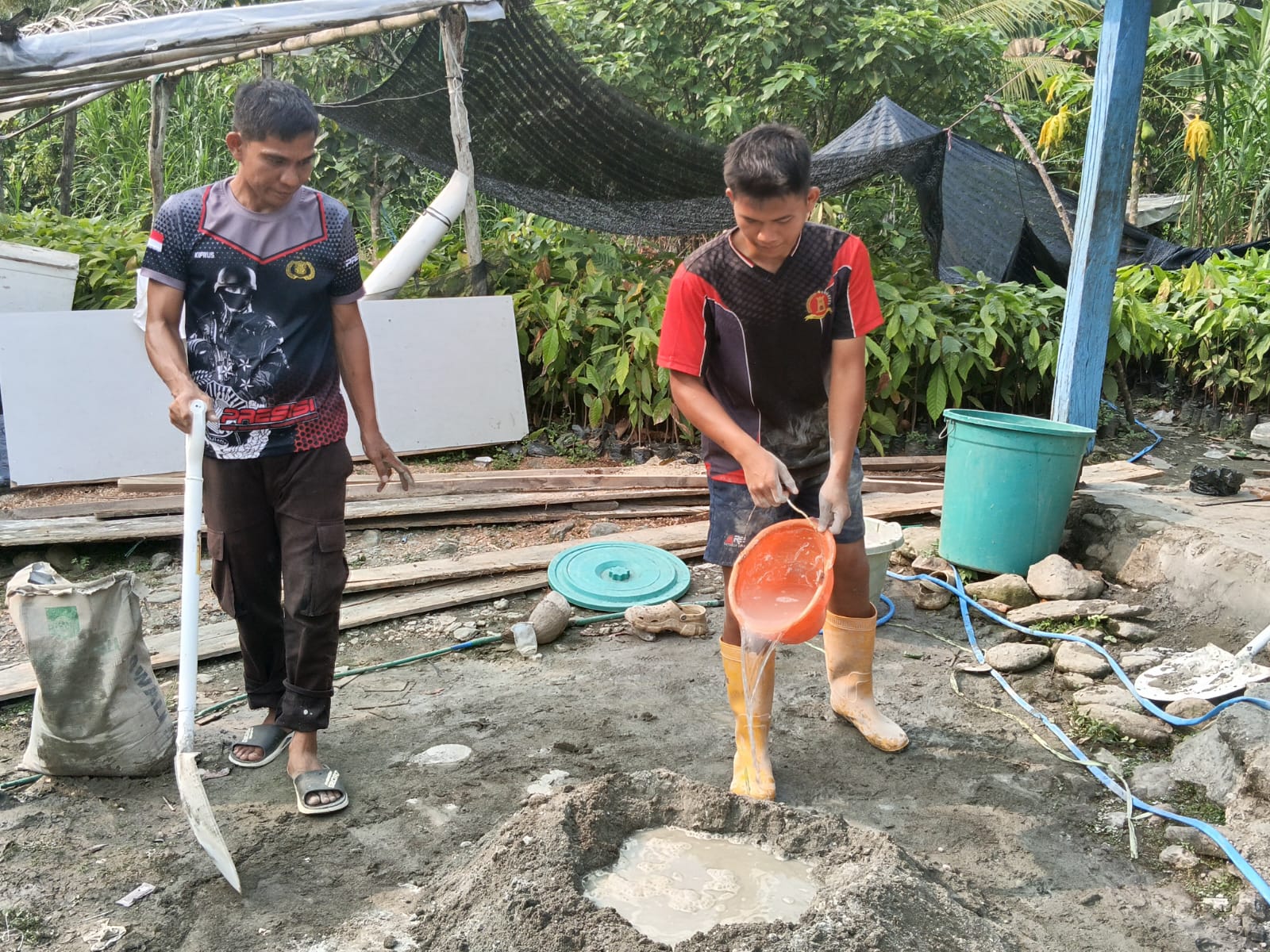 TNI dan Polri Bersatu dalam TMMD ke-130 untuk Masyarakat Cendana