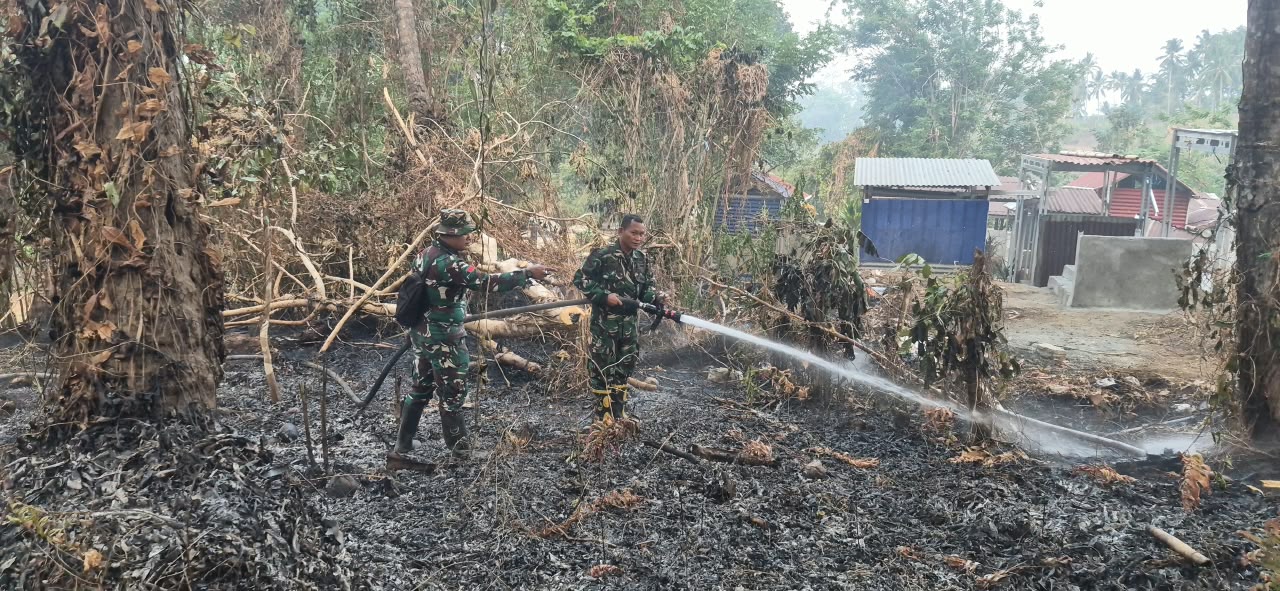 KECELAKAAN LAHAN: TINDAKAN TEPAT BABINSA DAN MASYARAKAT DI PINELENG DUA