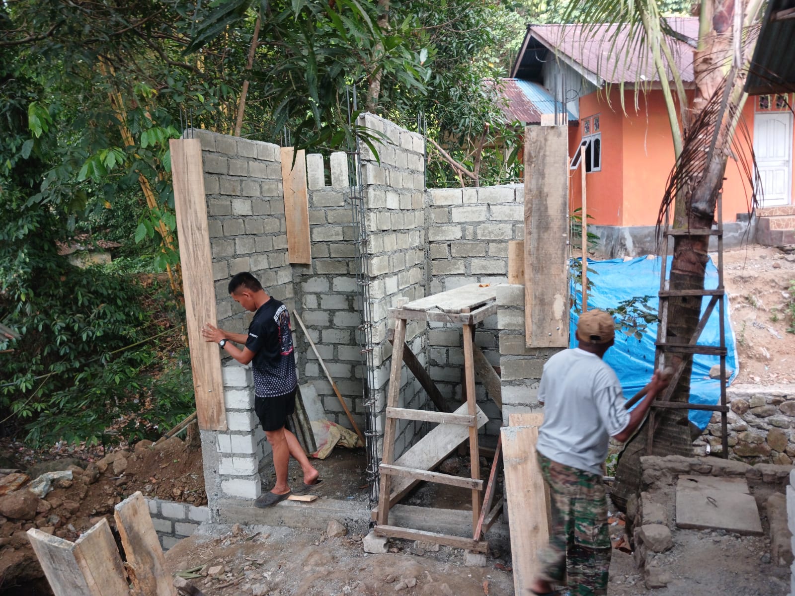Update Progres MCK 3 di Ambon: Satgas TMMD Capai 40 Persen