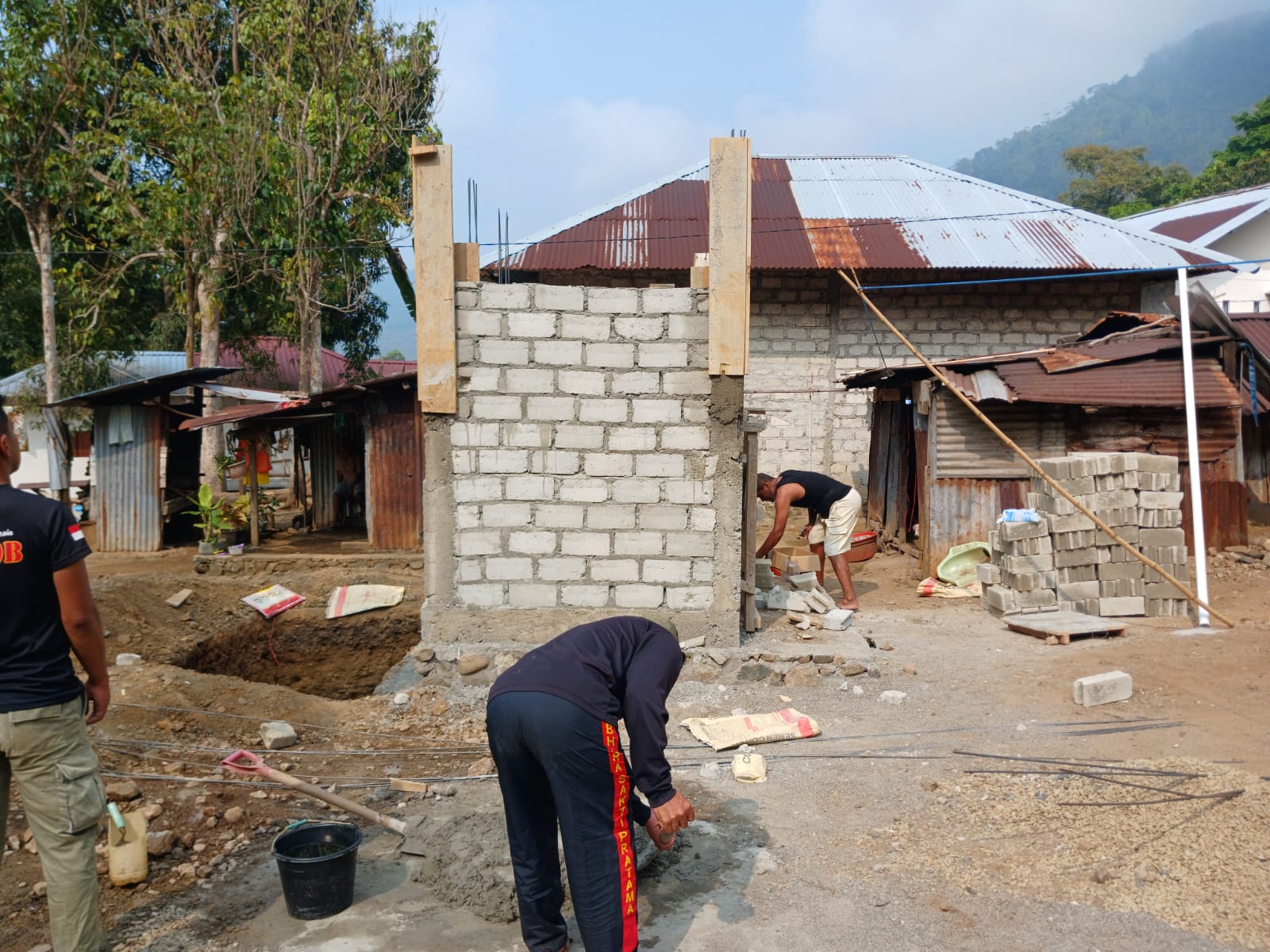 TMMD 130 Kodim 1504/Ambon: Masyarakat Aktif dalam Pembangunan