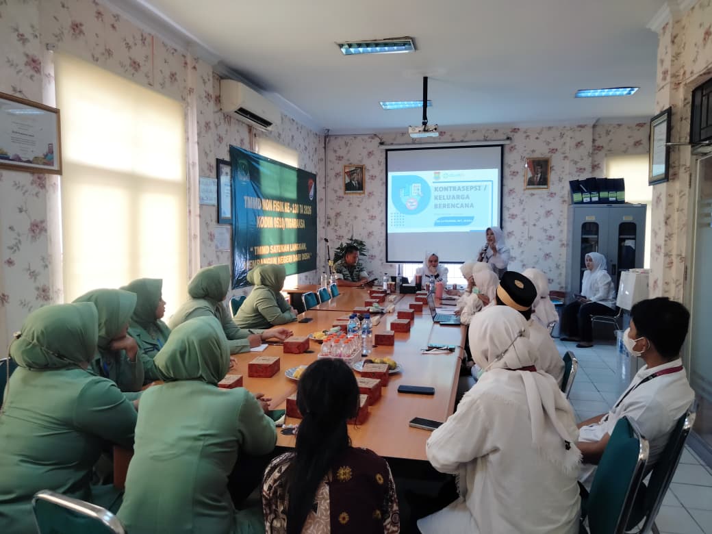 Kodim 0510/Tigaraksa Selenggarakan Sosialisasi Perencanaan Keluarga