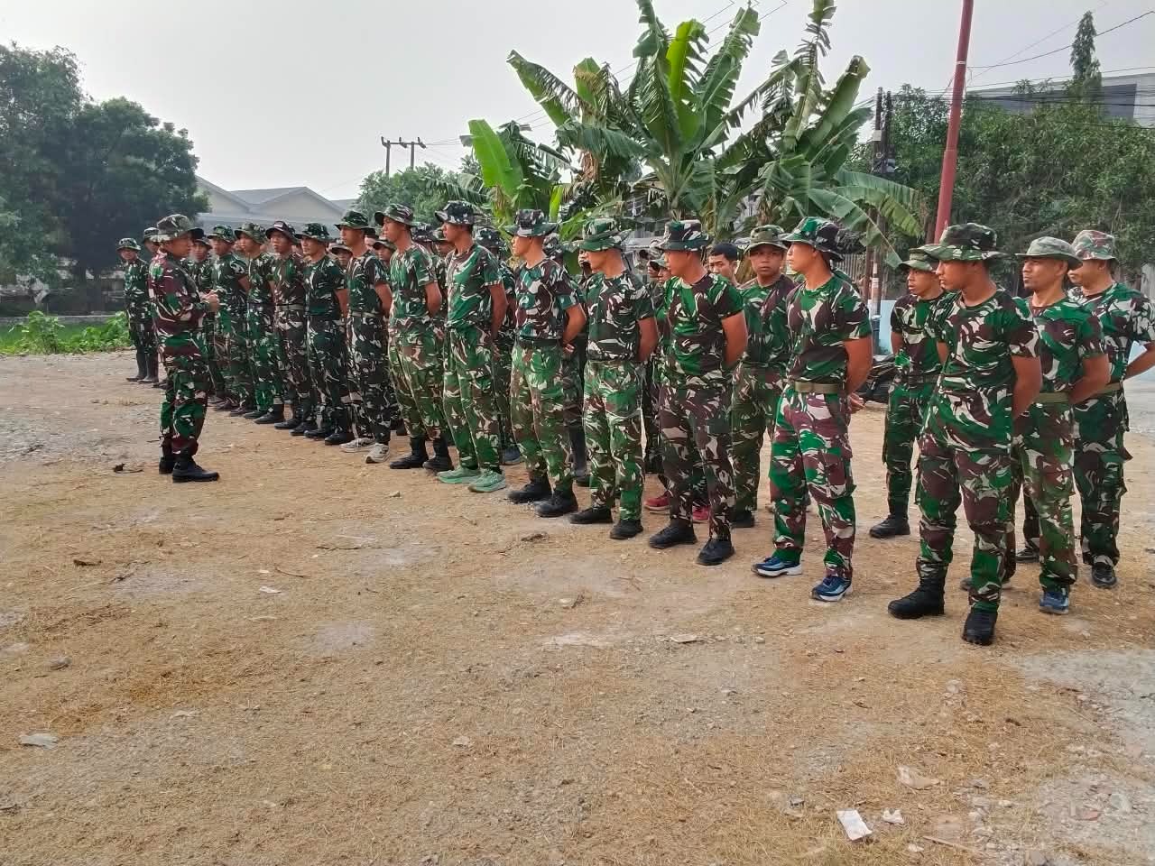 Satgas TMMD Tigaraksa Awali Misi dengan Apel untuk Sinergi dan Kesiapan