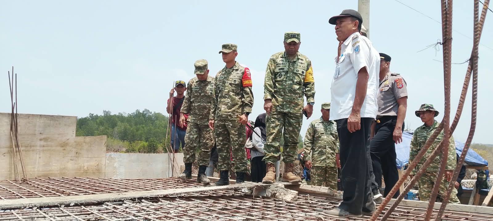 Wasev Mabes TNI Apresiasi Sinergi Satgas TMMD ke-130 Kodim 1416/Muna dengan Pemerintah Daerah