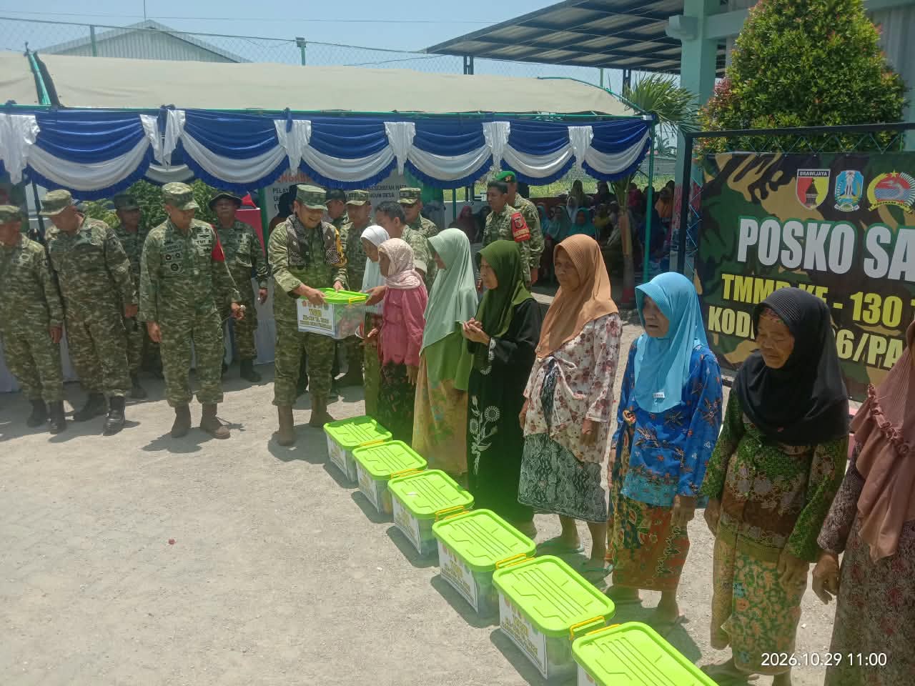 Terkejut Lihat Antusiasme Warga Desa Jarin, Wasev TMMD Ke-130: Manfaatnya Dirasakan Langsung Masyarakat