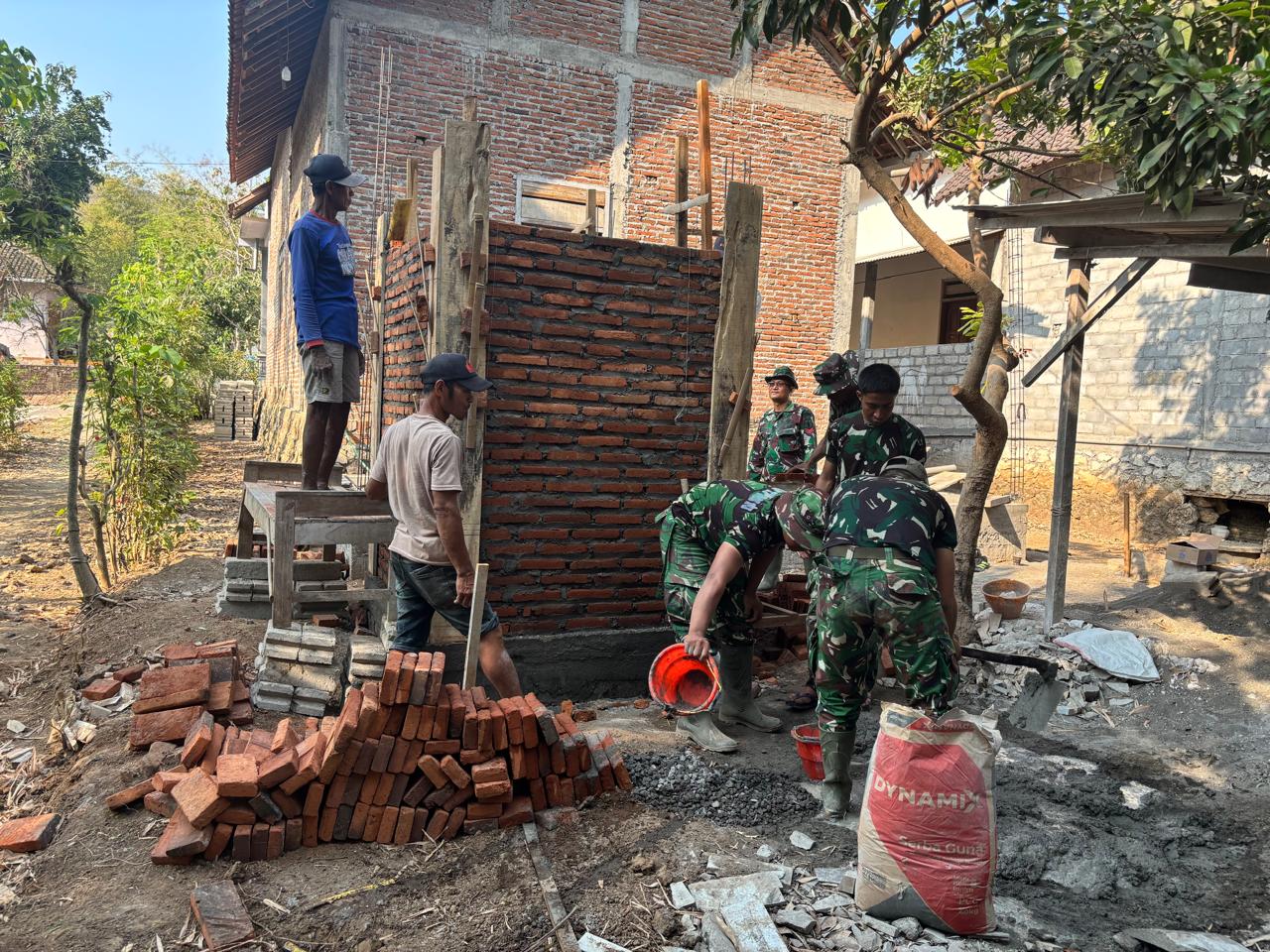 Proyek Jambanisasi TMMD Kodim 0807 Terus Berjalan di Tulungagung