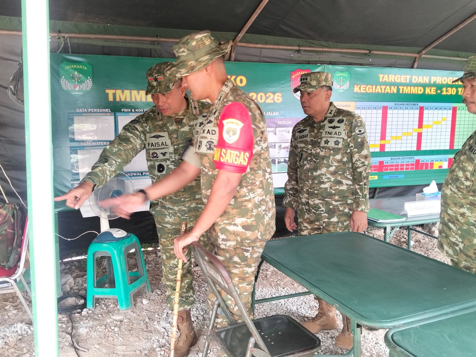 Sinergi TNI-Masyarakat Kirim Pesan Pembangunan di TMMD ke-130