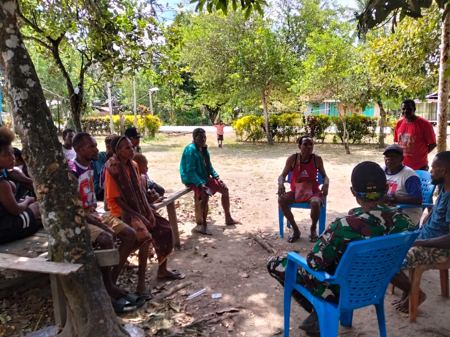 Satgas TMMD dan Upaya Edukasi Kebakaran di Papua Barat
