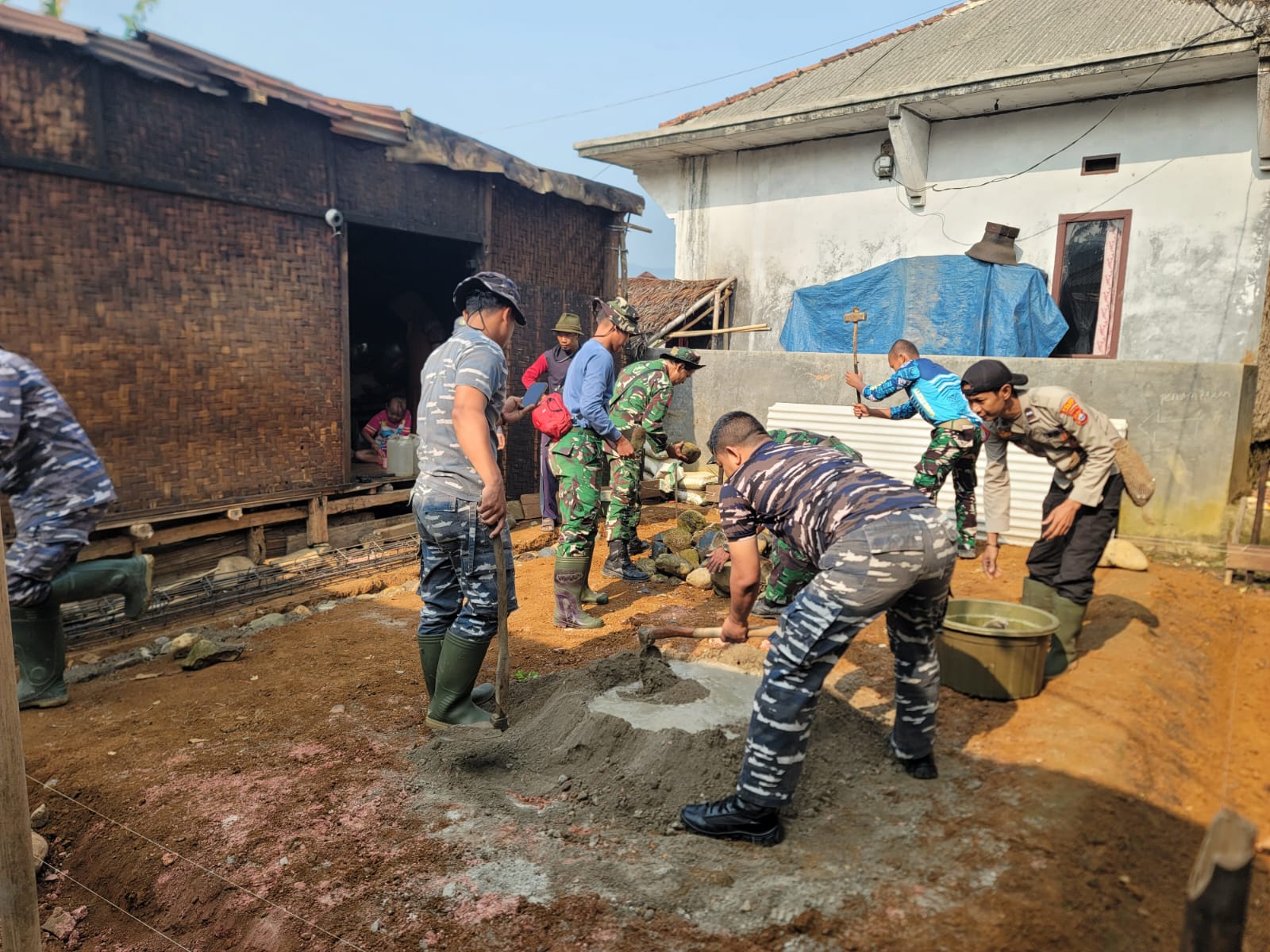 TMMD ke-130: Fondasi Rumah Petani Apin Diharapkan Mewujudkan Hunian Layak