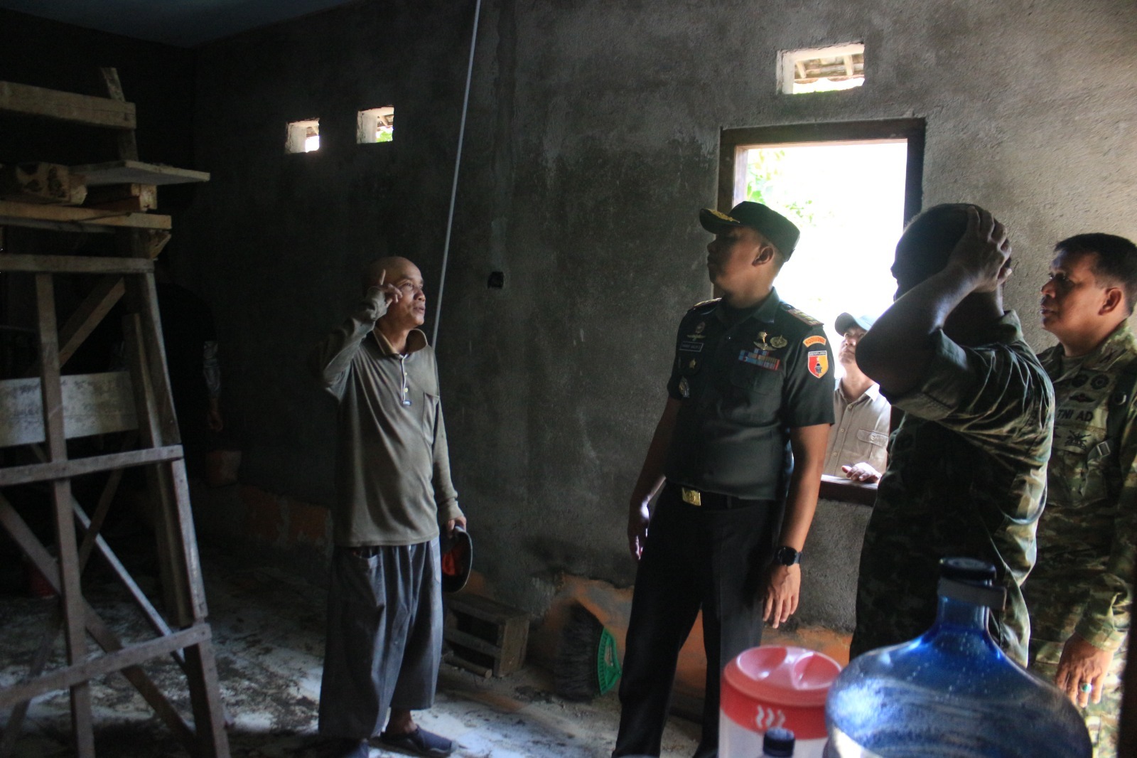 Evaluasi Proyek TMMD Tulungagung, Dansatgas Cek Kualitas dan Progres Pembangunan