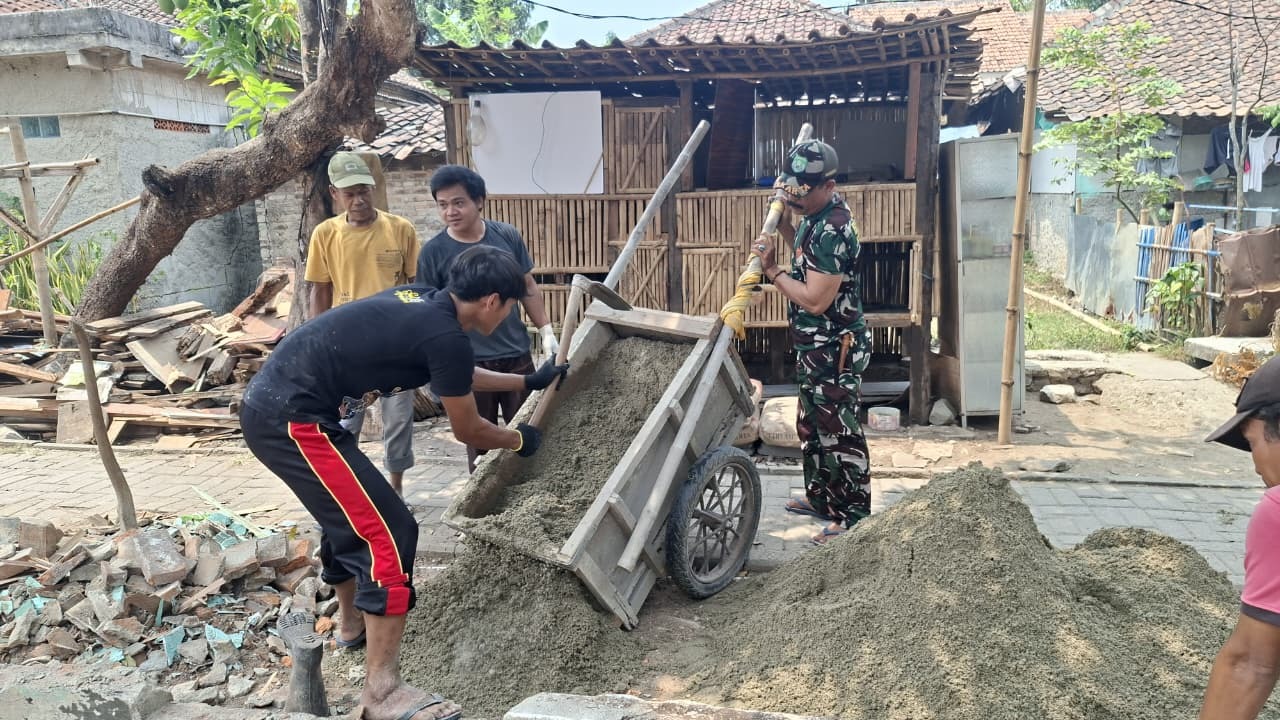 Membangun Hunian Layak Melalui Program TMMD Kodim 0510 di Kabupaten Tangerang