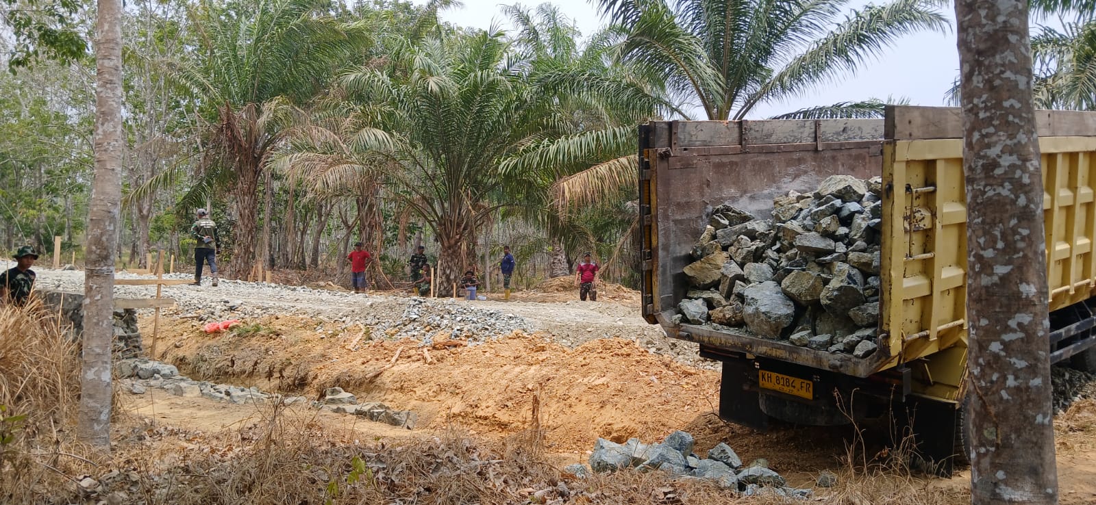 Satgas TMMD ke-130 Manfaatkan Material Masuk untuk Capai Target Pembangunan