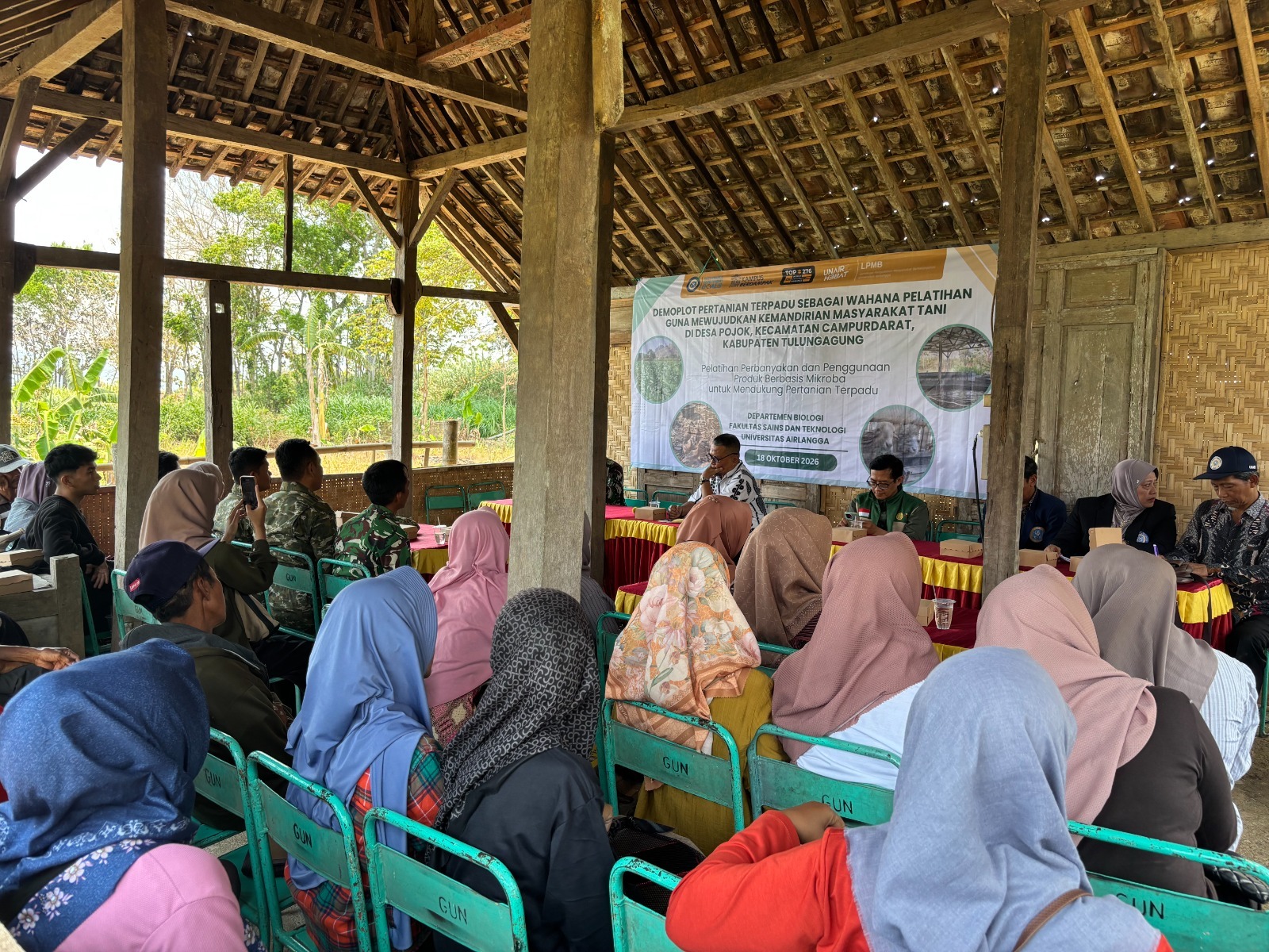 Desa Pojok Terima Pembekalan Pertanian Terintegrasi untuk Penguatan Kapasitas Petani