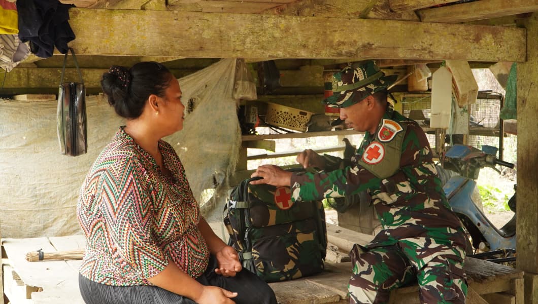 Kesiapan Tim Medis TMMD 1403/Palopo Jamin Kesehatan Personel dan Warga