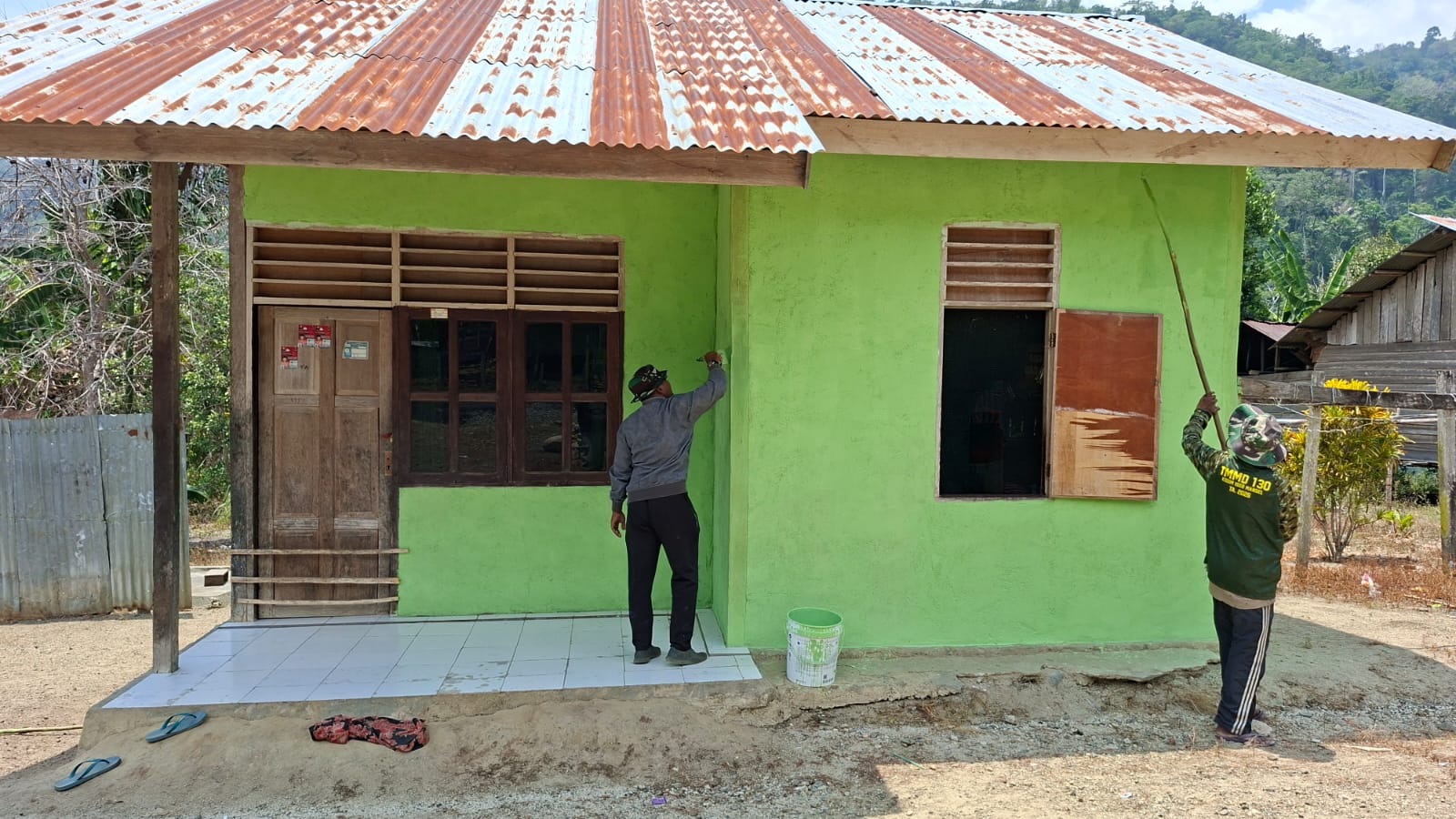 TMMD Ke-130: Mewujudkan Kesejahteraan Melalui Rehabilitasi Rumah