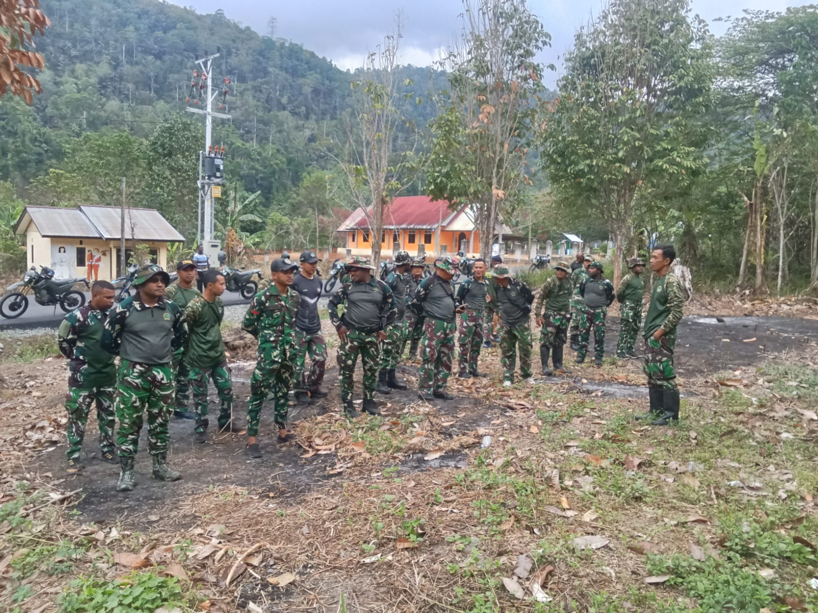 Wadan Satgas TMMD Ke-130 Lakukan Pengecekan Kesiapan Personel