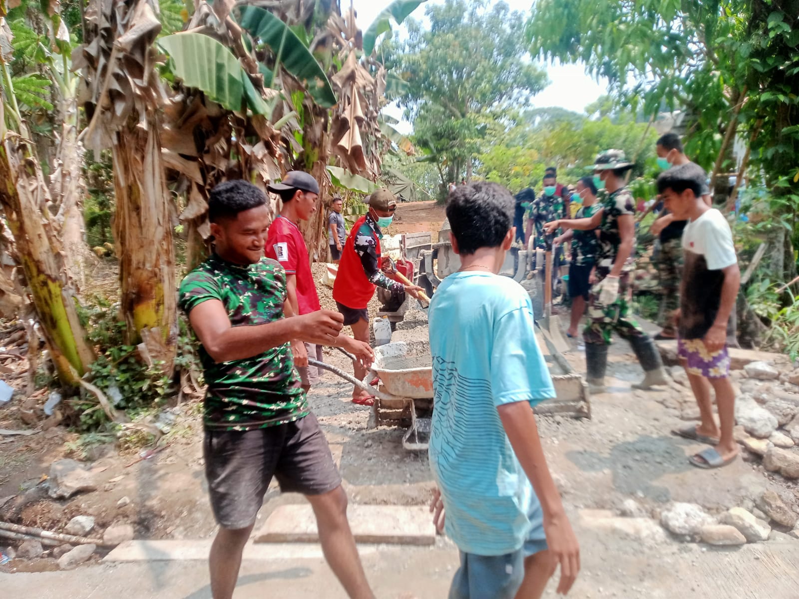 TMMD ke-130: Kodim 1504/Ambon Bangun RTLH untuk Masyarakat