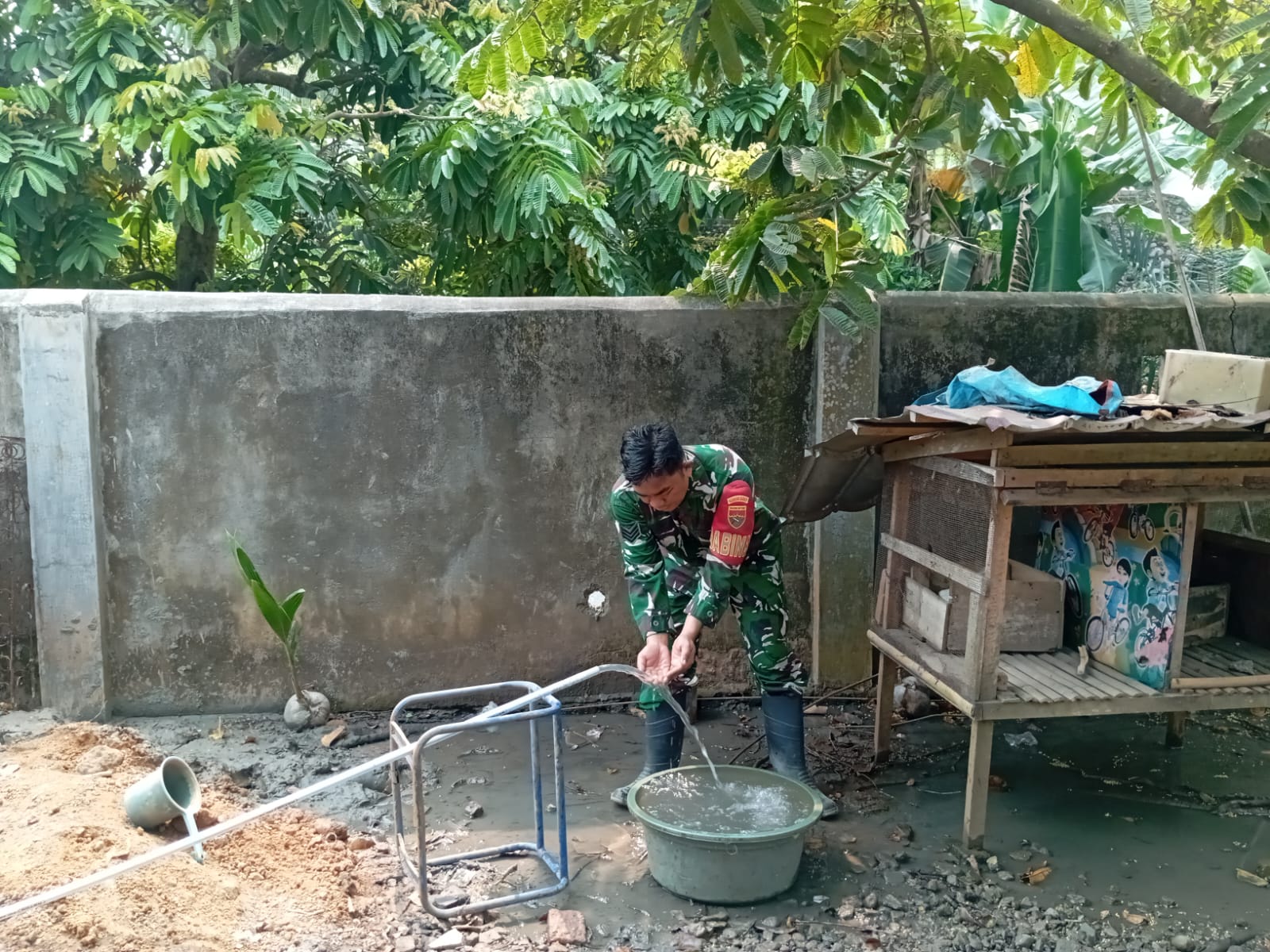 TMMD ke-130: Tiga Sumur Bor Hampir Rampung, Manfaatkan Air Bersih untuk Warga