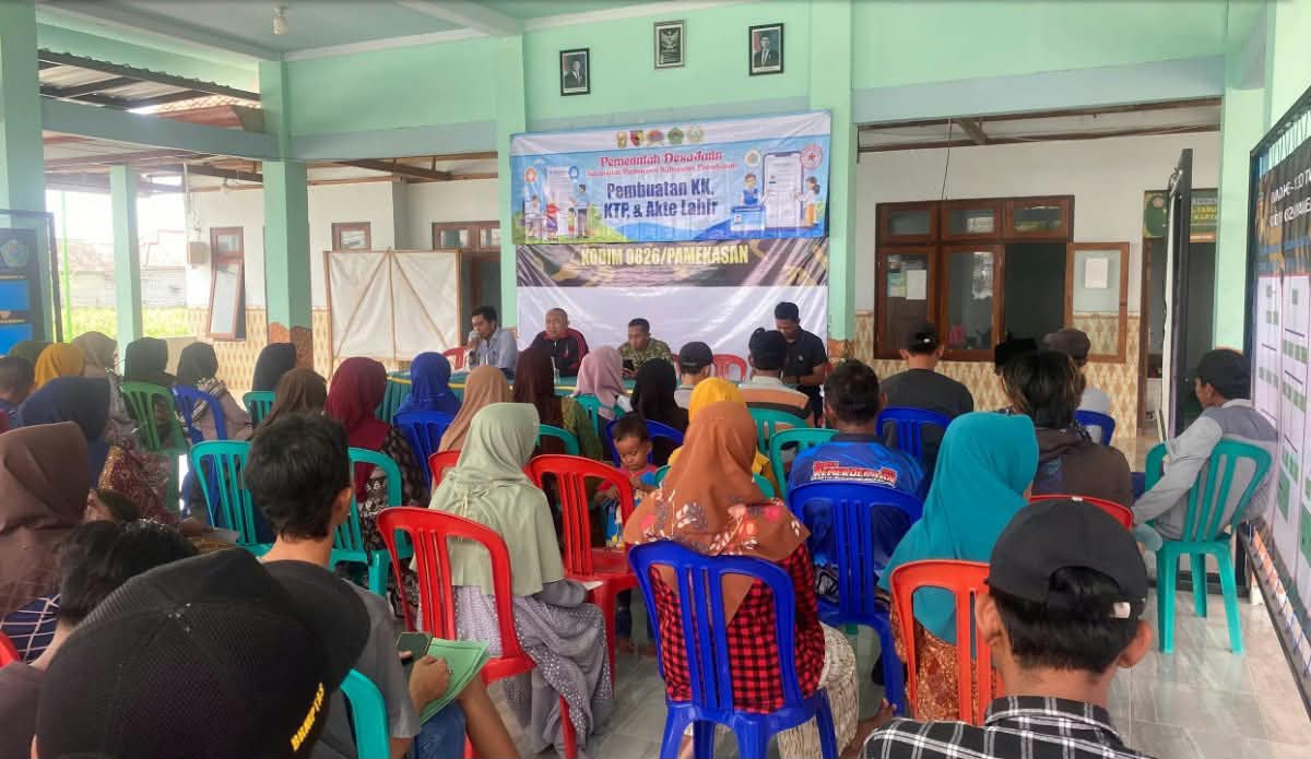 Kemudahan Akses Administrasi Kependudukan bagi Warga Jarin di TMMD ke-130