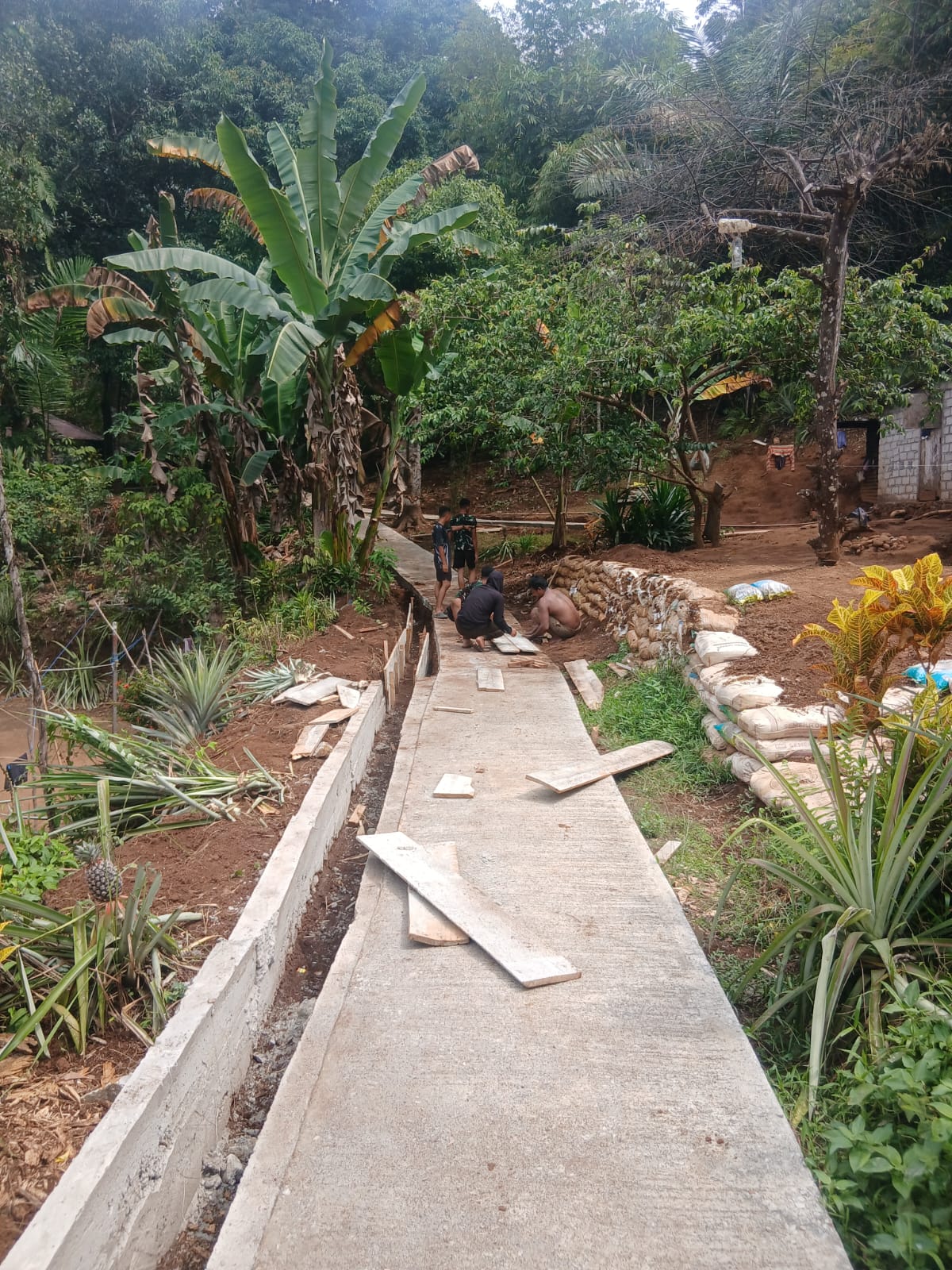 Pembangunan Jalan 346 Meter oleh TMMD, Warga Dusun Seri Siap Sambut Perubahan