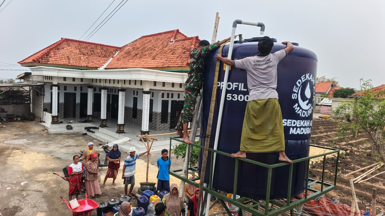 TMMD ke-130 dan Perhatian TNI Terhadap Ketersediaan Air Bersih di Dusun Kotalon