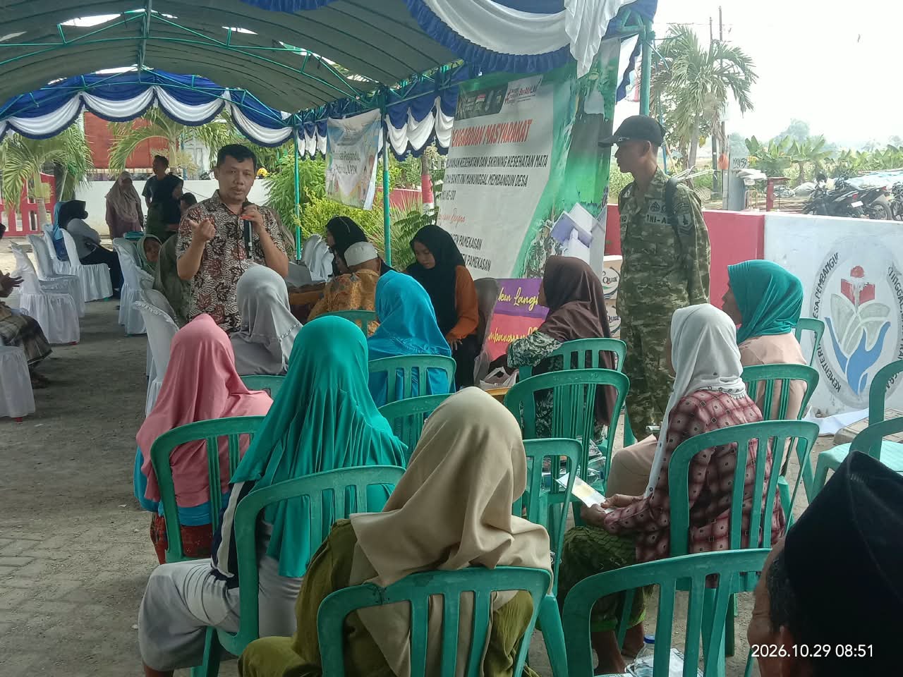 TMMD ke-130 Pamekasan Galakkan Kesadaran Nutrisi Sehat untuk Lansia