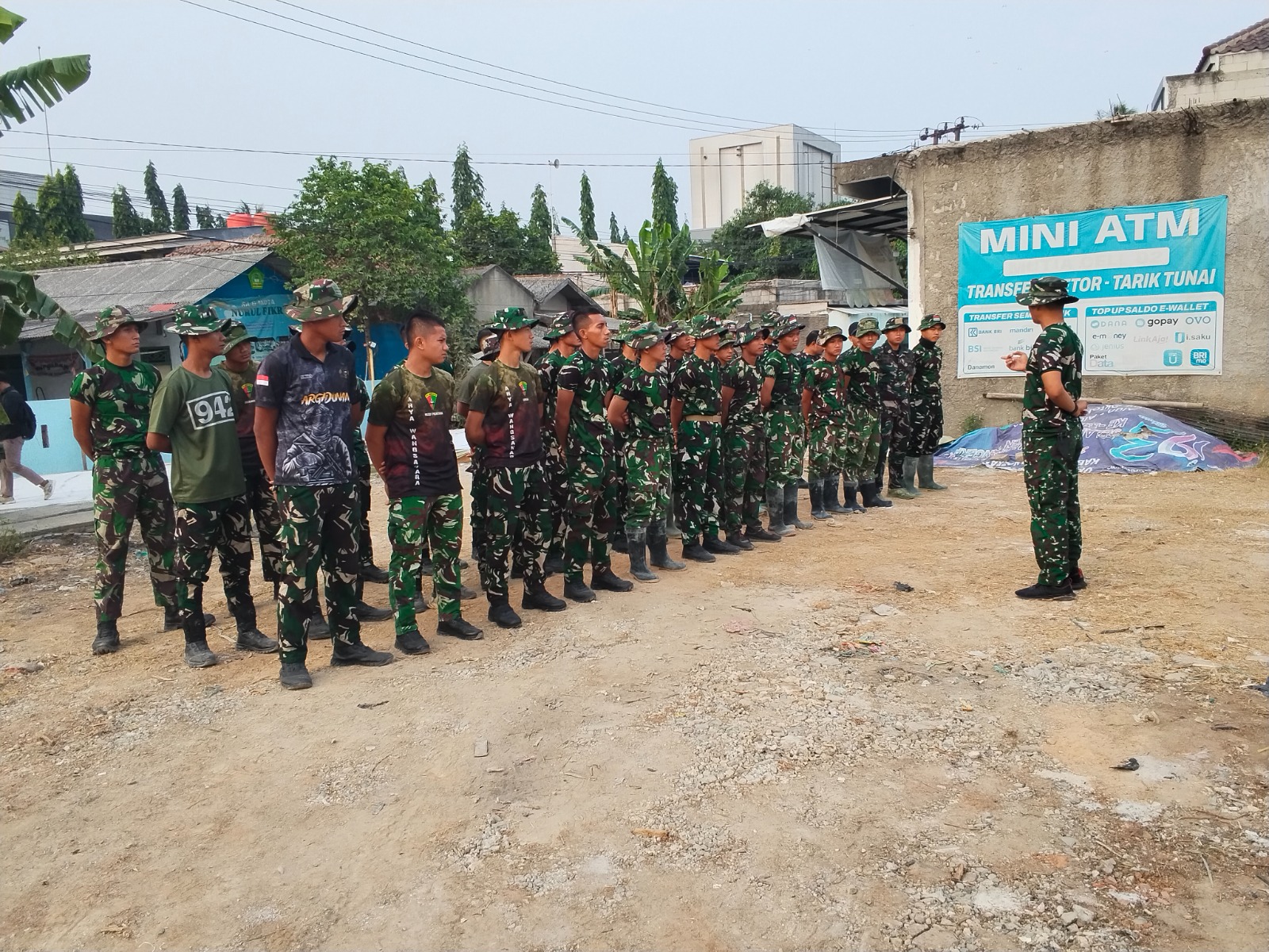 Satgas TMMD Ke-130 Gelar Apel untuk Persiapan Tugas