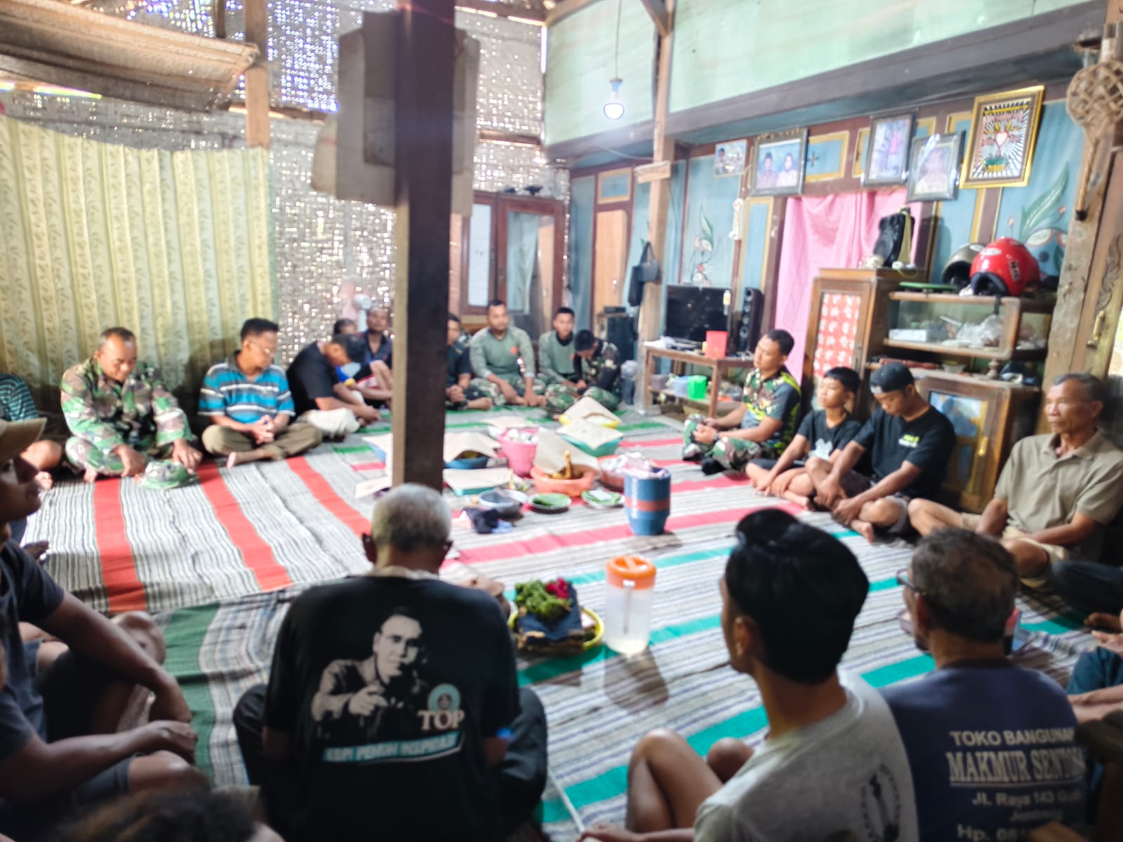Syukuran TMMD: TNI dan Warga Bersatu dalam Doa dan Pembangunan Rumah