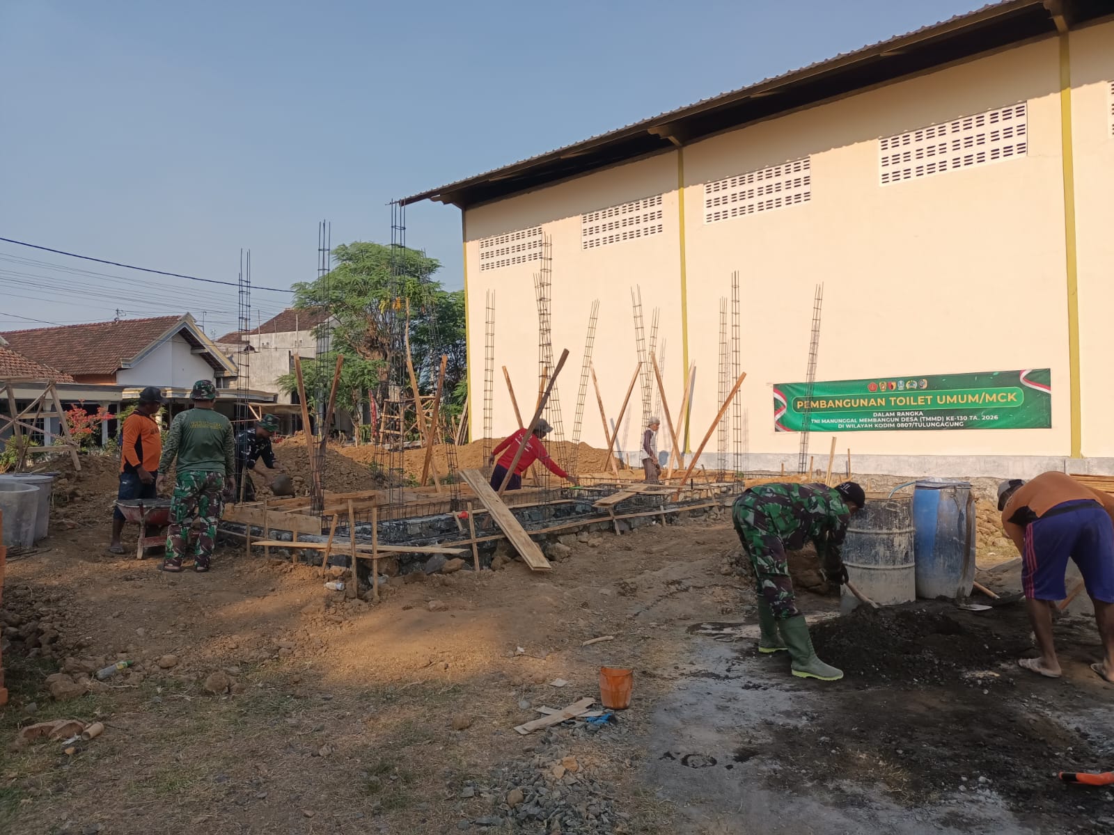 MCK Umum Desa Pojok: Pembangunan Terus Berlanjut untuk Kesejahteraan Bersama