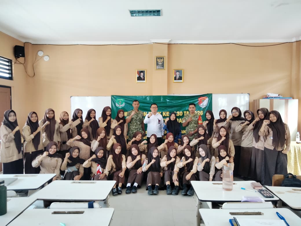 Perkuat Persatuan di Kalangan Pelajar, Satgas TMMD Tigaraksa Sosialisasikan Kerukunan Beragama